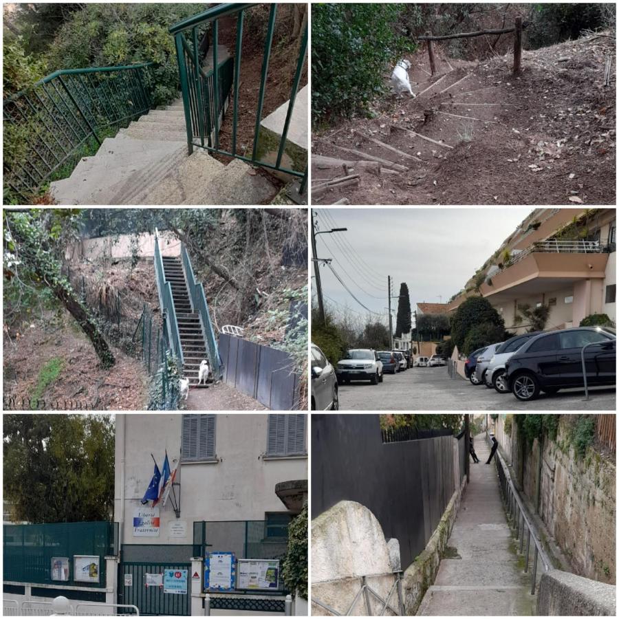 Chambre D Hote Avec Clim Terrasse Et Petit Dejeuner Hauteurs De Nizza Esterno foto