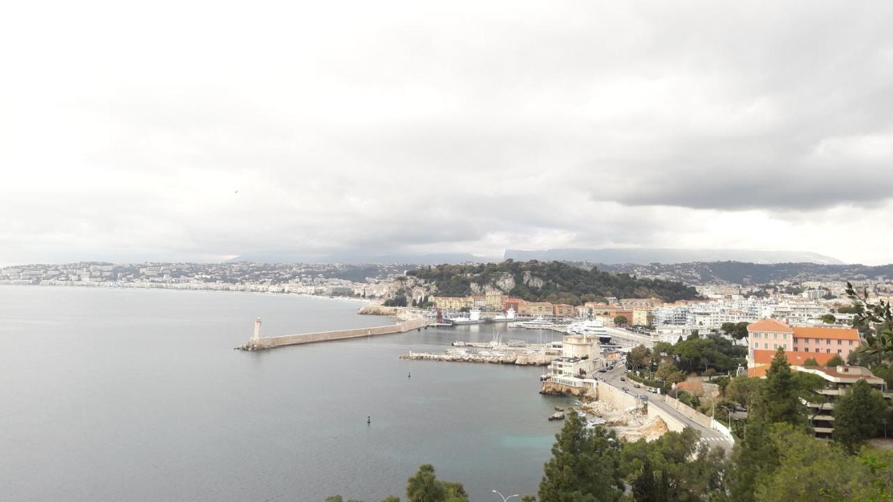 Chambre D Hote Avec Clim Terrasse Et Petit Dejeuner Hauteurs De Nizza Esterno foto