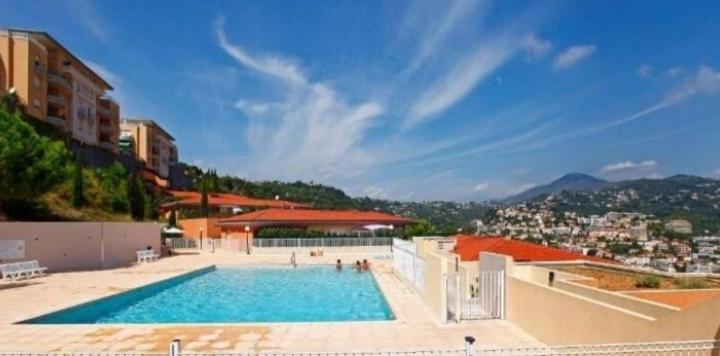Chambre D Hote Avec Clim Terrasse Et Petit Dejeuner Hauteurs De Nizza Esterno foto