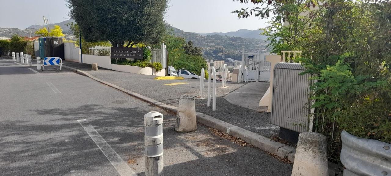 Chambre D Hote Avec Clim Terrasse Et Petit Dejeuner Hauteurs De Nizza Esterno foto