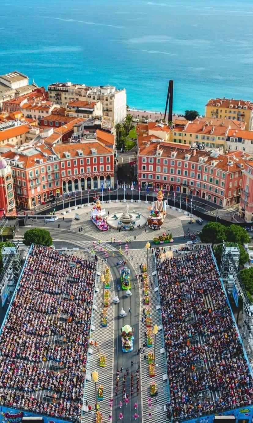 Chambre D Hote Avec Clim Terrasse Et Petit Dejeuner Hauteurs De Nizza Esterno foto