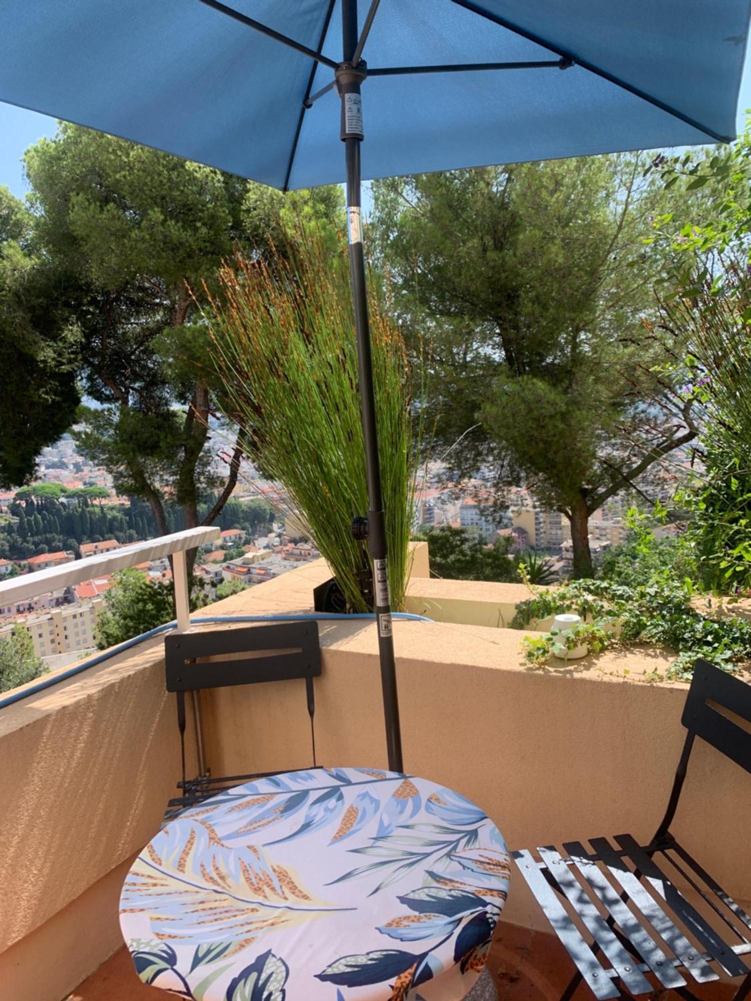 Chambre D Hote Avec Clim Terrasse Et Petit Dejeuner Hauteurs De Nizza Esterno foto
