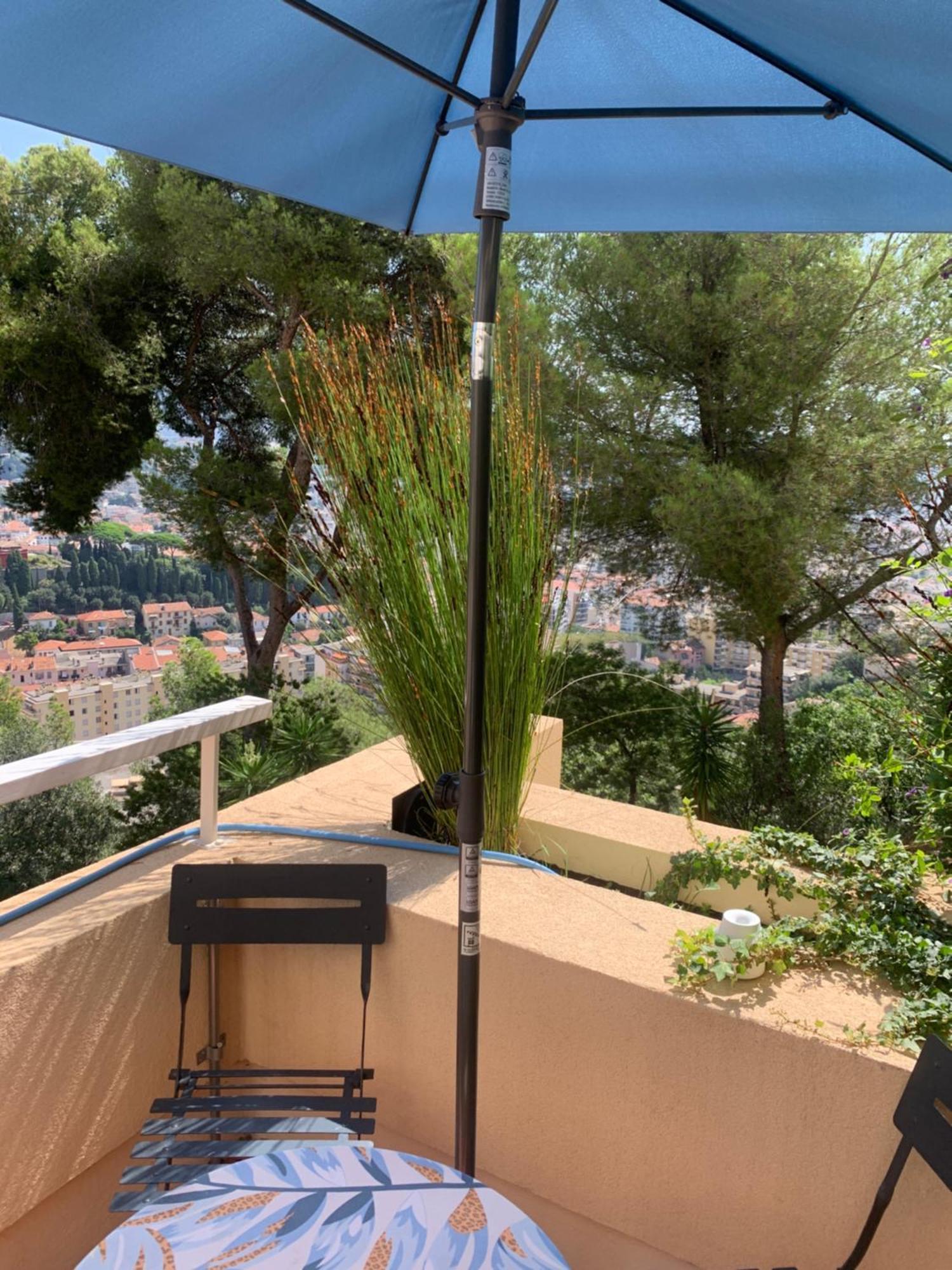 Chambre D Hote Avec Clim Terrasse Et Petit Dejeuner Hauteurs De Nizza Esterno foto