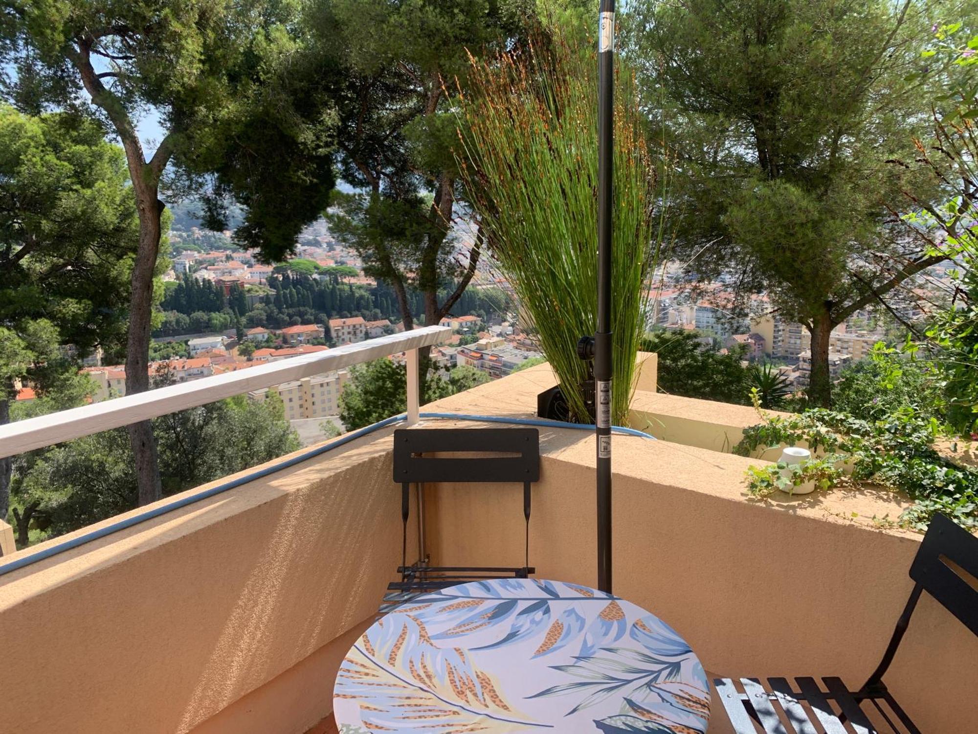 Chambre D Hote Avec Clim Terrasse Et Petit Dejeuner Hauteurs De Nizza Esterno foto